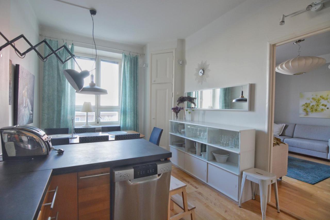 Self check-in: Kallio City apartment 50m2 Helsinki Exterior foto