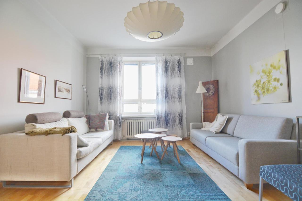 Self check-in: Kallio City apartment 50m2 Helsinki Exterior foto